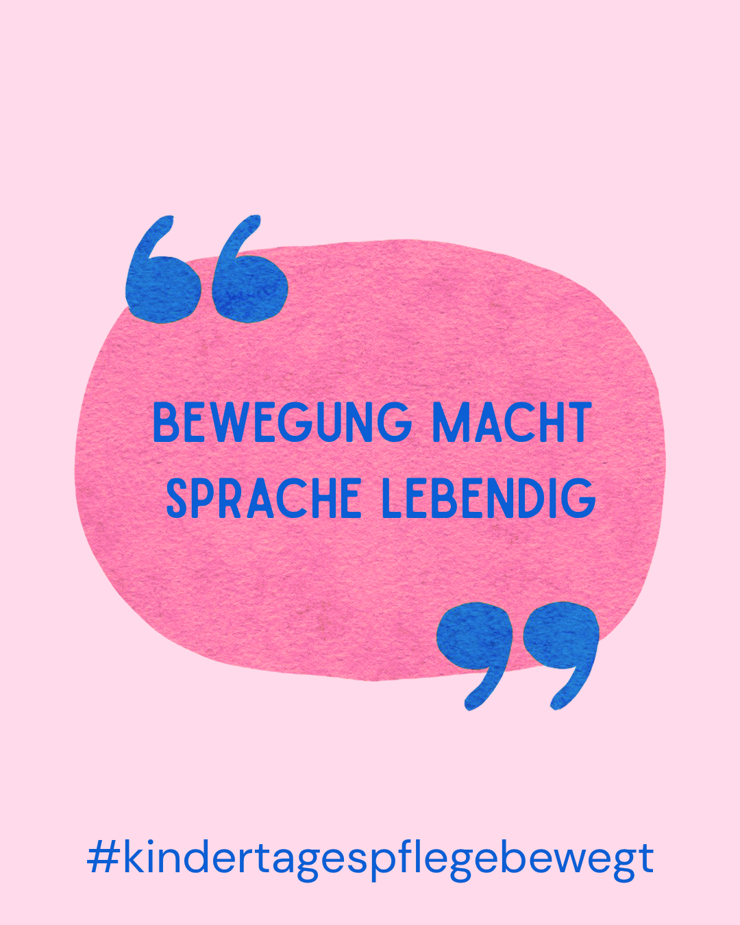 Bewegung macht Sprache lebendig